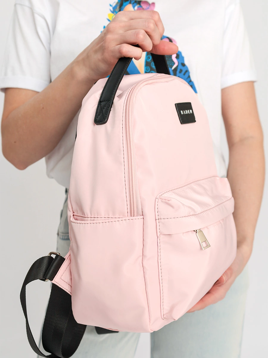 Рюкзак текстильный с брендированной нашивкой